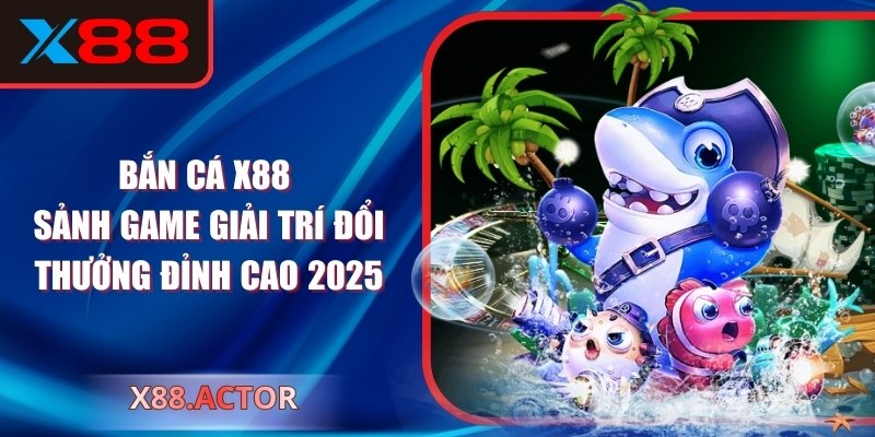 Bắn Cá X88: Sảnh Game Giải Trí Đổi Thưởng Đỉnh Cao 2025
