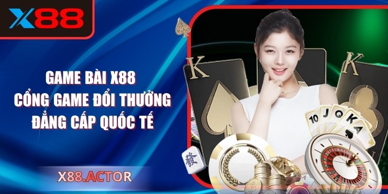 Game Bài X88 – Cổng Game Đổi Thưởng Đẳng Cấp Quốc Tế
