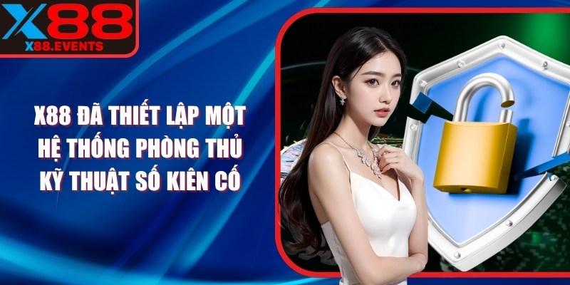X88 đã thiết lập một hệ thống phòng thủ kỹ thuật số kiên cố